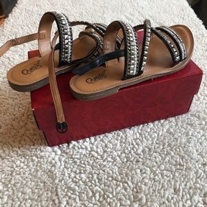 Carlos Santana  |  Mia Boho Brown Beaded Sandal